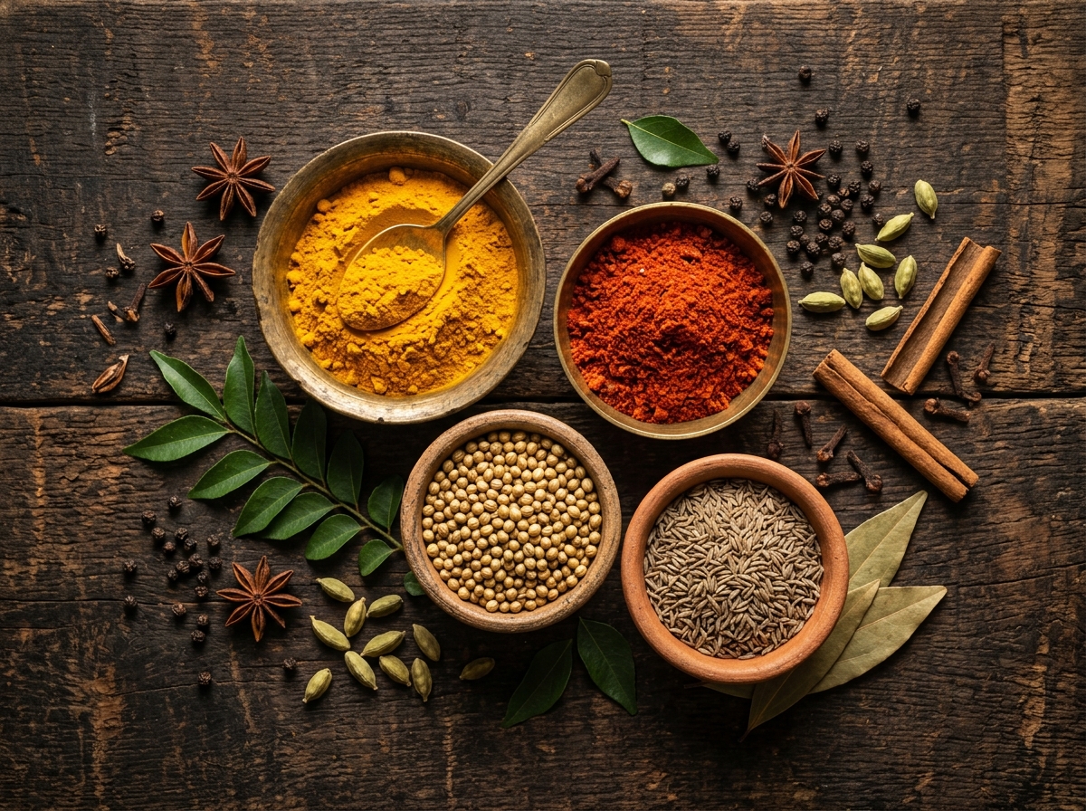 Daily Kitchen Trio (Haldi, Dhaniya & Lal Mirch)